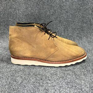 Thursday Scout Chukka Boots Men's 12 Brown Suede Leather Classic Everyday Boots